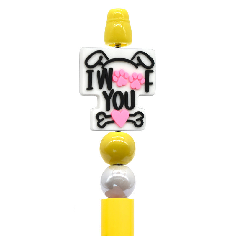 Wholesale Random100pcs/pack DIY Ballpoint Pen Beading Accessories Beads